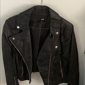 H&M leather jacket